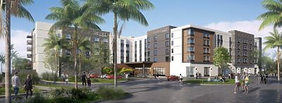 Hotel exterior building